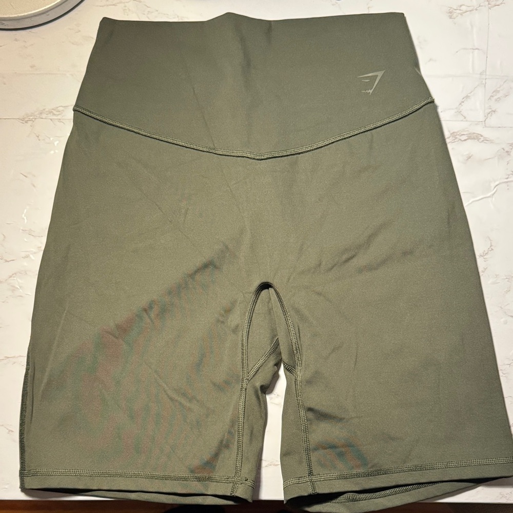 Gymshark Olive Bike Shorts
